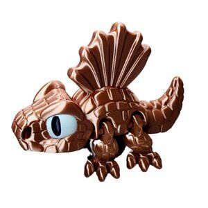 Dimetrodon Flexi Dinosaur Toy - Jurassic Joy Articulated Fidget Dino Gift